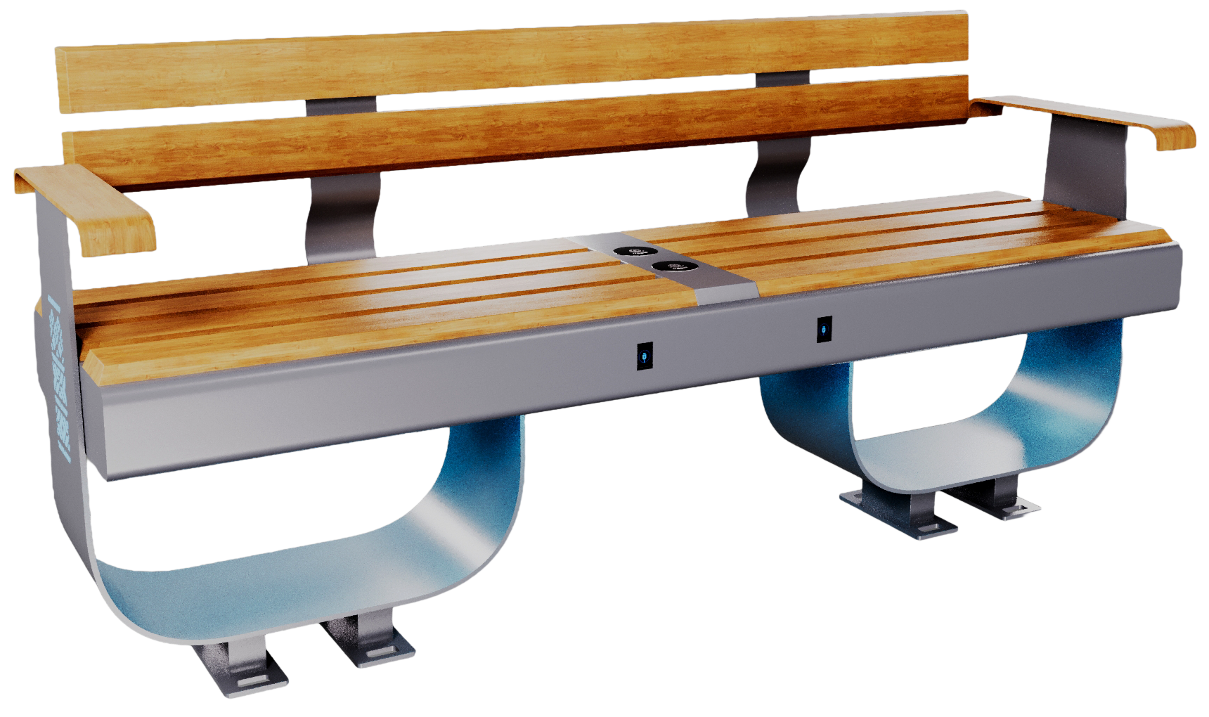 URBIO Smart Bench with interactive features